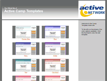 Tablet Screenshot of camptemplate.activecm.net